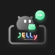 JellyDark WeChatTheme(暗黑版微信主题) - 1.02